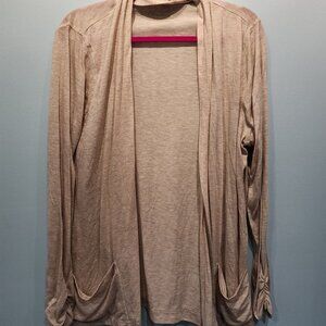 Maurices Open Cardigan- Oatmeal